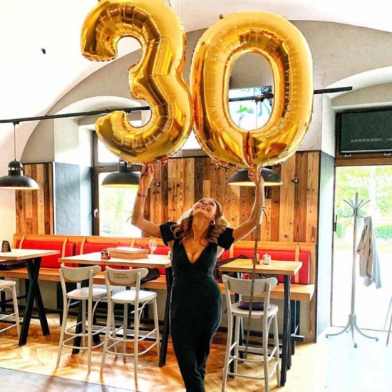 Balon Cifra 0, 66 cm, Auriu, Balon Cifra 0, Baloane Cifra 0, Baloane Cifre, Baloane Figurine, Balon Figurina Cifra, Baloane, Balon Folie, Baloane Heliu, Baloane Petrecere, Baloane Petrecere Cifre, Baloane Decor