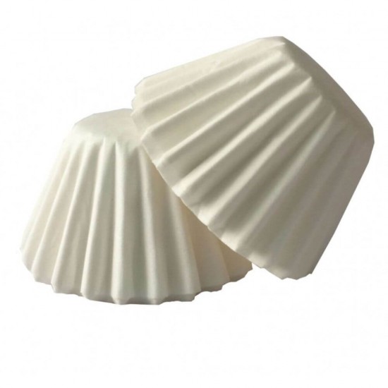 Chese Hartie Prajituri, 2000 Buc/Set, Culoare Alba, Set de Chese Hartie, Ustensile pentru Gatit, Chese de Unica Folosinta, Chese de Hartie pentru Cofetarii si Patiserii, Chese din Hartie pentru Briose, Forme de Copt din Hartie, Chese Prajituri