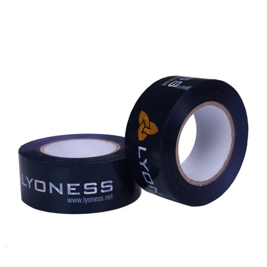 Banda Adeziva Personalizata, 75mm x 66m, Tipar 2 Culori, Adeziv Acrilic, Scotch Personalizat, Benzi Adezive pentru Ambalare Personalizate