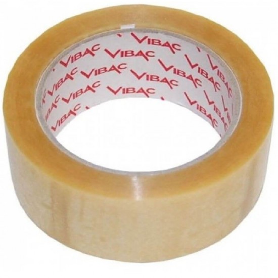 Palet 3024 Role Banda Adeziva VIBAC Solvent, 48mm x 60m, Benzi Transparente pentru Ambalare