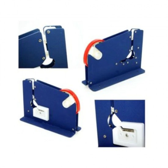 Aparat Metalic pentru Sigilat si Inchis Pungi, BrandPaper, 9-12 mm, Aparat de Sigilat Pungi, Dispozitiv de Inchis Pungi, Dispozitiv Automat de Taiere Banda, Aparat Metalic Sigilat Pungi 