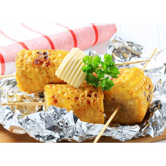 Folie Aluminiu Alutin, 20 m, Folii Argintii pentru Uz Casnic, Produse Pentru Ambalat, Folii Alimentare, Folie din Aluminiu pentru Alimente