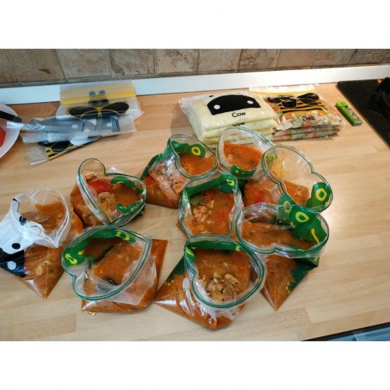 Set 42 Pungi cu Zip PACLAN, 1L, 16x17 cm, Set Pungi Plastic cu Inchidere, Pungi Resigilabile cu Zip, Set Pungi Transparente cu Zip, Set Pungi cu Zip, Pungi Alimente cu Zip, Pungi Alimente cu Inchidere