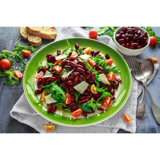 Bax 12 Conserve Fasole Rosie Home Garden, 380 g, Fasole Rosie la Cutie, Fasole la Conserva, Conserva de Fasole, Home Garden Fasole, Fasole la Cutie Home Garden, Boabe Rosii de Fasole la Cutie 380 g, Boabe de Fasole Rosie Home Garden