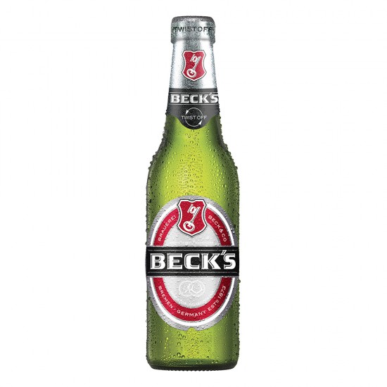 Bere Blonda BECKS, 0.33L, Sticla, 24 Buc/Bax, Bere Blonda, Bere Becks, Bautura Alcoolica, Bere 0,33L, Bere Sticla