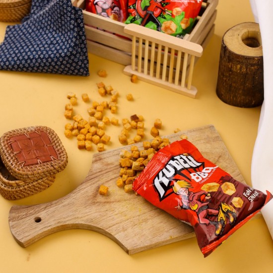 Kubeti cu Aroma Barbecue, 35 g, Kubeti BBQ, Crutoane cu Aroma de Barbecue, Crutoane Barbecue, Snack Crutoane Barbecue, Crutoane Kubeti cu Barbecue, Cuburi Paine cu Barbecue, Crutoane cu Gust BBQ, Kubeti cu Gust Barbecue, Cruton Kubeti