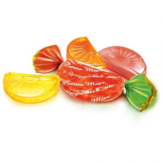 Bomoane Roshen Citrus Mix, 1Kg, Diverse Arome, Ambalate Individual, Bomboane Roshen, Bomboane cu Umplutura, Bomboane cu Aroma, Bomboane cu Fructe, Roshen Bomboane, Roshen Bomboane cu Citrice, Bomboane cu Umplutura de Fructe, Bomboane Roshen Citrice 