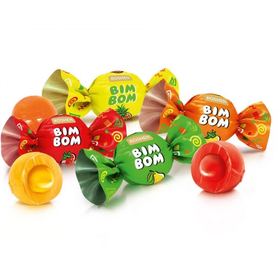 Bomboane cu Umplutura de Fructe Roshen Bim-Bom, 1Kg, Diverse Arome, Bomboane Roshen, Bomboane cu Umplutura, Bomboane cu Aroma, Bomboane cu Fructe, Roshen Bomboane, Roshen Bomboane cu Umplutura, Bomboane cu Umplutura de Fructe, Bomboane Roshen Fructe 