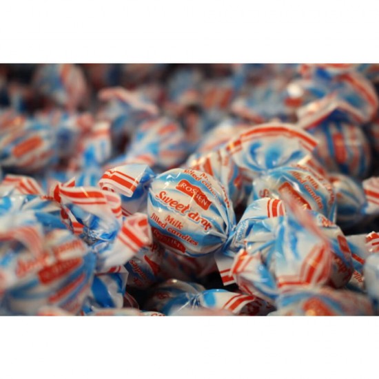 Caramele cu Umplutura din Lapte, Roshen Sweet Drop, 1 kg, Caramele din Lapte Roshen, Roshen Caramele cu Umplutura, Pungi de Caramele cu Umplutura cu Lapte,  Bomboane cu Lapte, Bomboane cu Crema de Lapte, Caramele cu Crema de Lapte, Bomboane Roshen