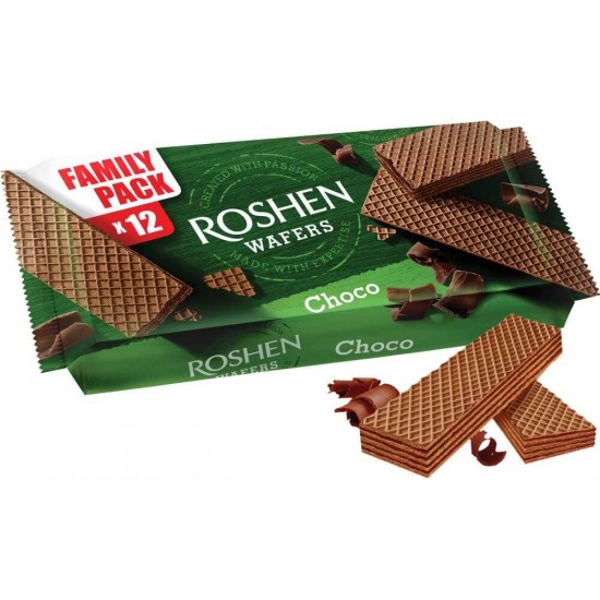 Napolitane Roshen, 216 g, Crema Cacao, Napolitane, Roshen Napolitane Cacao, Napolitane Roshen Choco 216 g, Dulciuri, Napolitane cu Crema, Napolitane Umplutura Cacao, Roshen Choco Napolitane Cacao