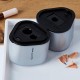Ascutitoare Tripla cu Container Faber-Castell Grip 2001, Gri, Ascutitori, Faber-Castell Ascutitori, Faber-Castell Grip 2001 Ascutitoare Creioane, Ascutitori Plastic pentru Scoala, Ascutitori Scoala, Ascutitori Creioane, Ascutitoare de Birou