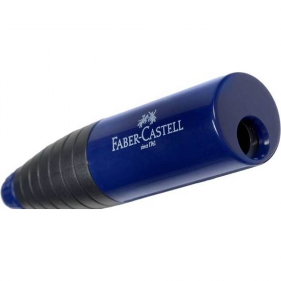 Ascutitoare cu Radiera Faber – Castell, Albastru, Accesorii Scoala, Rechizite Scolare, Rechizite Scolare Faber – Castell, Ascutitoare Simpla Ieftina, Ascutitoare cu Radiera Scoala, Ascutitoare pentru Creioane, Ascutitoare cu Guma de Sters