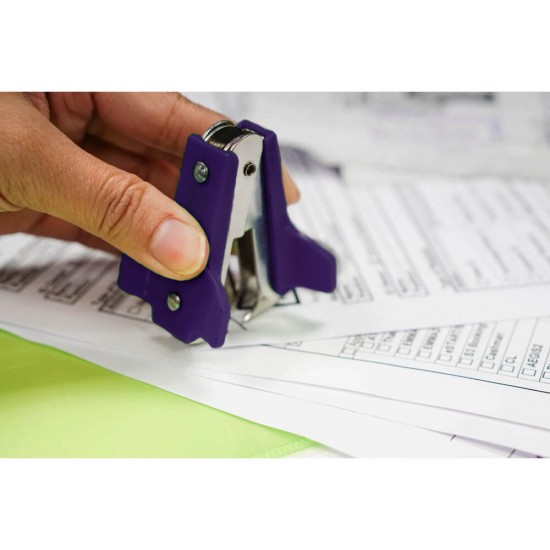Decapsator Milan, Sistem de Gheare pentru Indepartarea Capselor, Plastic/Metal, Mov, Decapsator Metalic, Instrument pentru Indepartarea Capselor, Decapsatoare, Gheare Scoaterea Capselor, Gheare Indepartarea Capselor
