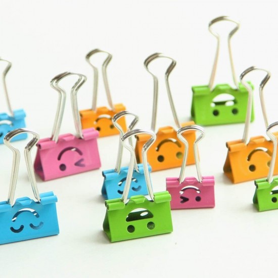 Set 12 Clipsuri Hartie DACO, 51 mm, Multicolor, Plastic/Metal, Diferite Modele, Clips Hartie, Set Clips Hartie, Set 12 Clipsuri Hartie, Clipsuri Documente, Clipsuri Hartie 51 mm, Clipsuri Multicolore Hartie
