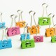 Set 12 Clipsuri Hartie DACO, 51 mm, Multicolor, Plastic/Metal, Diferite Modele, Clips Hartie, Set Clips Hartie, Set 12 Clipsuri Hartie, Clipsuri Documente, Clipsuri Hartie 51 mm, Clipsuri Multicolore Hartie