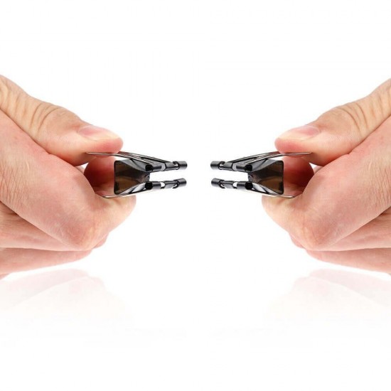 Clips Metalic Binder 19 mm, 12 Buc/Bax - Cleme pentru Prindere