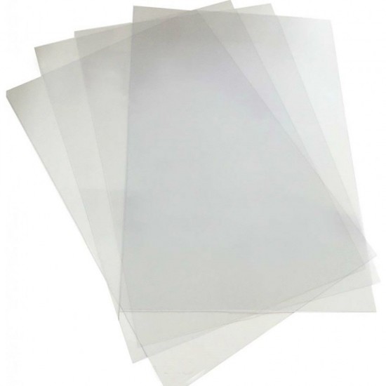Set 100 Coperti Indosariere A4 din Plastic, Tip Cristal 200 MIC, Fumuriu, Coperta A4  din Plastic Transparent pentru Indosariat, Coperti Indosariere OFFICE Products, Coperti pentru Indosariat din Plastic, Coperti din Plastic pentru Indosariat