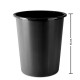 Cos de Birou pentru Hartii, Capacitate 14 L, 28x31 cm, Negru, Cosuri Hartii, Cosuri pentru Reziduri, Cosuri Birou, Cos Maculatura