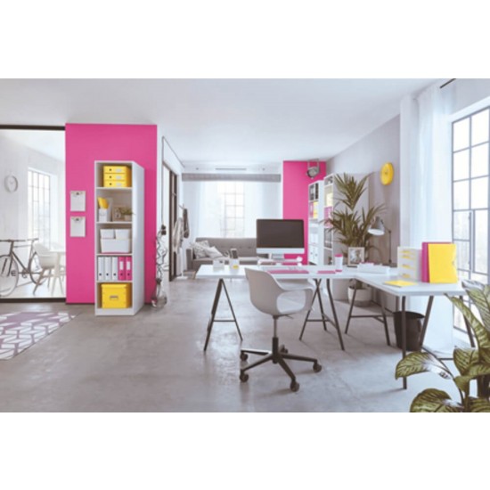 Cos de Birou Leitz Wow, 15 L, Turcoaz Metalizat, Cosuri Gunoi, Cos din Plastic, Cos de Gunoi din Plastic, Cos de Gunoi fara Capac, Cos de Birou 15L, Cos de Birou Color, Cos de Birou Leitz 15L