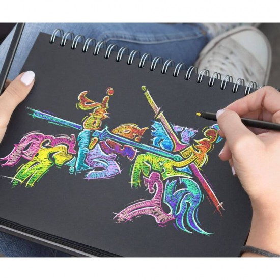 Set 12 Creioane Colorate Faber-Castell Black Edition, Triunghiulare, Lemn Negru, Creioane Faber Castell Black Edition, Creioane Colorate Black Edition, Creioane Colorate Corp Negru, Creioane Colorate Triunghiulare, Creioane Colorate Rezistente