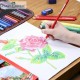 Set 12 Creioane Colorate Acuarelabile Faber-Castell, Hexagonale, Pensula Inclusa, Set Creioane Acuarelabile Faber Castell, Set Creioane Acuarela Faber Castell, Set Creioane Colorate Acuarela Faber Castell, Creioane pe Baza de Apa
