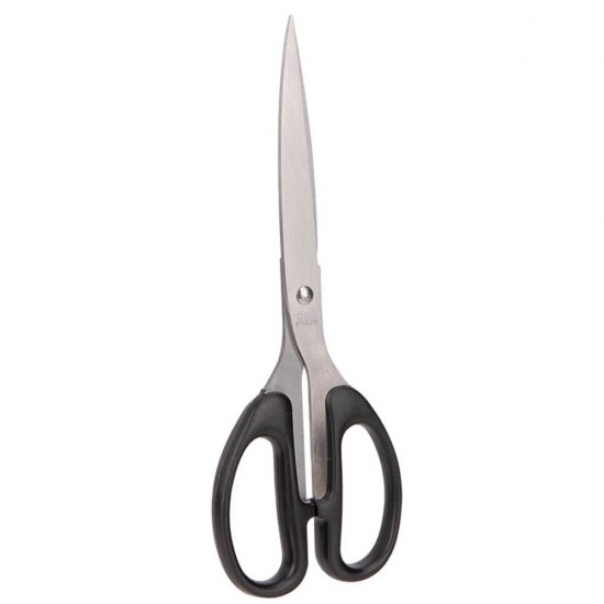 Foarfeca de Birou Deli, 21 cm, Negru, Material Otel Inoxidabil, Foarfece, Foarfece Scoala, Foarfeca, Foarfece pentru Casa, Foarfeca Universala, Foarfeca de Birou, Foarfeca pentru Hartie si Carton