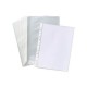 Set 100 Folii de Protectie A4, Tip Cristal, 50 MIC, Transparente, Folii Protectie Documente, Folie pentru Protectie Documente OFFICE Products, Folii din Plastic pentru Documente, Folii Transparente Tip Cristal