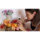 Hartie Floristica DACO, 50x250 cm, 5 Buc/Set, 180 g/m², Rosu Carmin, Hartie Creponata Floristica, Hartie Modelare Flori, Rola Hartie Creponata Floristica, Hartie Floristica 180 g, Rola Hartie Floristica, Hartie Floristica Colorata