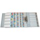 Index A4 Esselte Mylar, Carton, cu 10 Separatoare, Index cu Separatoare Colorate, Index cu 10 Separatoare Colorate, Index de Carton cu Separatoare, Index Arhiva, Index Dosar, Index Caiet Mecanic, Index Organizare
