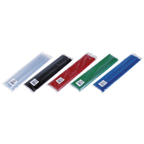 Set 10 Baghete din Plastic DONAU pentru Legat Documente, 6 mm, Capacitate 60 Coli, Lungime 297 mm, Transparente, Baghete A4 Indosariere, Bagheta de Prindere Documente, Bagheta A4 din Plastic pentru Indosariere, Bagheta Arhivare, Accesorii Indosariere