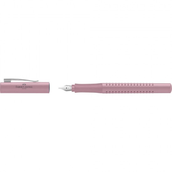 Stilou Penita Iridium M Faber-Castell Grip 2010, Culoare Corp Rose, Stilouri, Stilouri Scoala, Faber-Castell Stilouri Penita Iridium M, Stilou Scoala, Stilou Penita Iridium M Faber-Castell, Stilouri Elegante Birou