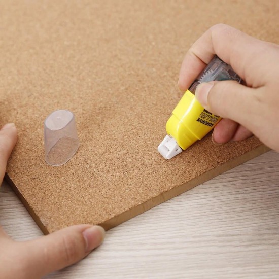 Roller Adeziv Permanent Deli, 6mm x 8m, Lipici Banda, Banda Lipici, Banda de Lipici, Lipici Dispenser Banda, Roller Adeziv Permanent cu Aplicare Rapida, Roller Adeziv Permanent Ideal pentru Fotografii