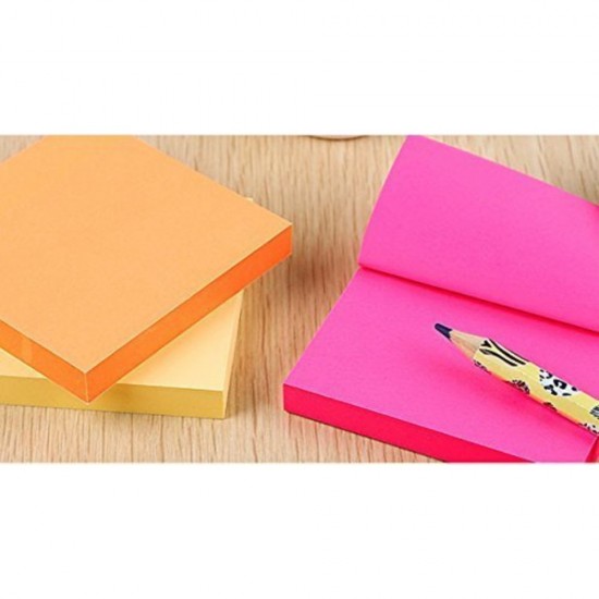 Notite Adezive Q-CONNECT, 76x76 mm, 75 File, 70 g/m², Culoare Roz Neon, Post-it, Sticky Notes, Bloc de Hartie, Memo Adeziv, Articole Hartie, Accesorii Birou