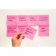 Notite Adezive FORPUS, 75x75 mm, 80 File, Culoare Roz, Notes-uri, Post-it, Sticky-Notes, Notite Autoadezive, Cub Notite Adezive 80 File, Set Notite Adezive 80 File, Set Post-it-uri, Cub Notite de Hartie Adezive, Post-it Notes, Notite Adezive pentru Birou