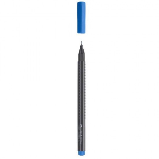 Pix Liner Faber-Castell Grip, 0.4 mm, Albastru Marin, Pix Liner Faber-Castell 0.4 mm, Pixuri Linere Faber-Castell, Pixuri Subtiri, Faber-Castell Linere 0.4 mm, Liner Faber-Castell, Finelinere, Pixuri, Pix, Pixuri Scoala, Pix Scoala, Pix pentru Desenat