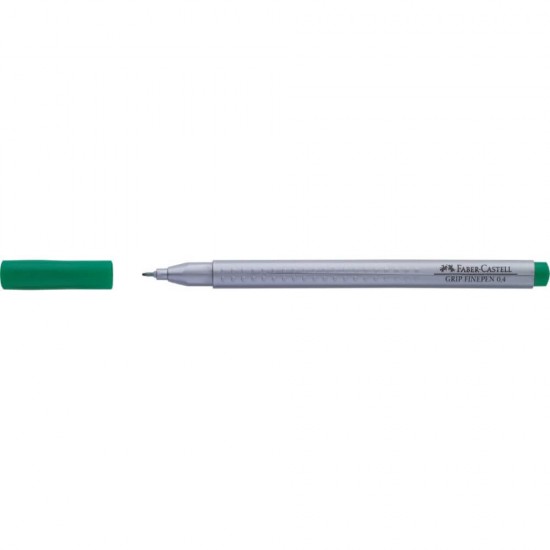 Pix Liner Verde Faber-Castell Grip, 0.4 mm, Pix Liner Faber-Castell 0.4 mm, Pixuri Linere Faber-Castell, Pixuri Subtiri, Faber-Castell Linere 0.4 mm, Liner Faber-Castell, Finelinere, Pixuri, Pix, Pixuri Scoala, Pix Scoala, Pix pentru Desenat