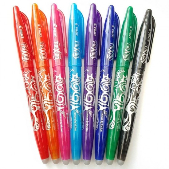 Pix Roller PILOT Frixion, Varf 0.5 mm, Mina Albastra, Corp Plastic cu Radiera, Set de Pixuri, Rollere, Pixuri Scolare, Instrumente de Scris, Pixuri Roller din Plastic, Pixuri Roller, Pixuri Roller Pilot, Pixuri Scoala, Pixuri Albastre, Pix Albastru