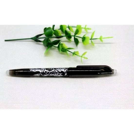 Pix Roller PILOT Frixion, Varf 0.7 mm, Mina Negra, Corp Plastic cu Radiera, Set de Pixuri, Rollere, Pixuri Scolare, Instrumente de Scris, Pixuri Roller din Plastic, Rechizite, Pixuri Negre, Pixuri Roller, Pixuri Roller Pilot, Pixuri Scoala