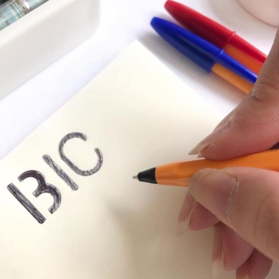 Pix BIC Orange Fine, 0.8 mm, Negru, Corp Plastic, Pixuri BIC Orange Fine, Pixuri Scoala, Pixuri Colorate, Pixuri Negre, Pix Negru, Pix pentru Scoala, Pix Colorat