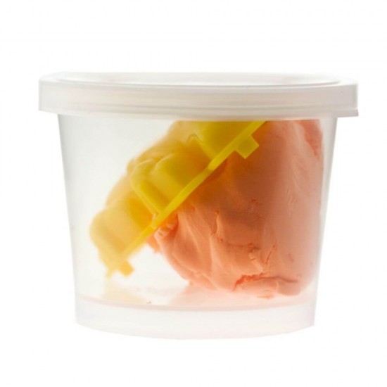 Plastilina Colorata DACO, 45 g, Model Flossy Dough, Plastilina Matasoasa, Plastilina Model Dinozauri, Plastilina Colorata, Plastilina pentru Copii, Plastilina pentru Modelat, Plastilina Modelatoare, Plastiline pentru Gradinita, Set Plastilina