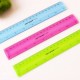 Rigla Flexibila Deli, 30 cm, Galben, Rigla Colorata Flexibila, Rigla Colorata Transparenta Flexibila, Rigla Transparenta Colorata, Rigla 30 cm, Rigla Mare, Rigla Lunga, Rigla pentru Scoala, Rigla Scoala, Rigle Colorate Transparente Flexibile