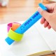 Rigla Flexbila din Silicon Deli Neon Color, Dimensiune 18 cm, Albastra, Rigla, Rigla Flexibila, Rigla din Silicon, Rigla Deli, Rigla din Silicon Deli, Rigla Silicon Deli, Rigla 18 cm, Rigla din Silicon 18 cm, Rigla Gradata