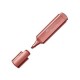 Textmarker Faber – Castell 1546, Rosu Metalizat, Rechizite Scolare, Textmarker Pigmentat, Accesorii pentru Birou, Marker Metalizat Rosu, Textmarker Rosu