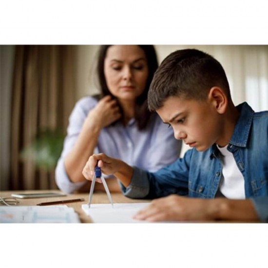 Trusa Geometrie din Plastic ECADA, 7 Piese, Trusa Geometrie, Trusa Geometrie din Plastic, Trusa Geometrie ECADA, Set Geometrie, Set Geometrie ECADA, Set Geometrie din Plastic, Trusa Geometrie de Calitate