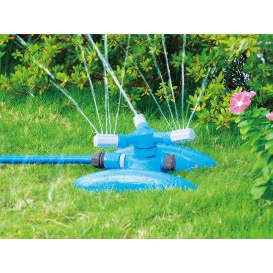 Aspersor Rotativ cu 3 Brate Aquacraft, Aspersor Gazon, Aspersor Udat, Aspersor Circular, Aspersor Irigatie, Aparat Irigatie Gazon, Irigator Gazon, Aspersoare, Stropitoare