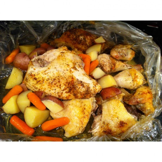 Set 8 Pungi pentru Copt cu Clipsuri de Inchidere FINO, Pungi pentru Cuptor, Punga pentru Copt, Pungi pentru Preparare Alimente, Pungi ALimentare, Pungi Alimentare pentru Cuptor, Punga pentru Gatit, Pungi pentru Copt in Cuptor