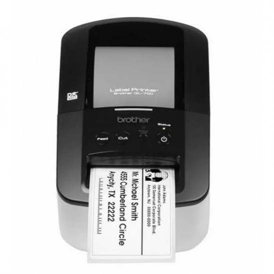 Imprimanta pentru Etichete Brother QL-700, Rezolutie 300DPI, Interfata USB si Auto-Cutter
