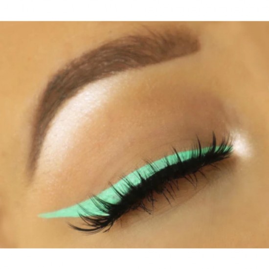 Creion de Ochi MISS SPORTY, 300 Holo Green, 1.2 g, Creion pentru Ochi, Creion Contur Ochi, Eyeliner, Creion Verde pentru Ochi, Creion pentru Conturarea Ochilor, Creion Verde pentru Contur Ochi, Creion de Ochi Verde Pastel