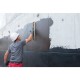 Hidroizolatie Beton Hermes Asphalt Coat, 19 kg, Invelis Asfalt, Emulsie Bituminoasa de Impermeabilizare cu Agenti de Umplere, Hidroizlotatie Bituminoasa, Hidroizolatie pe Baza de Bitum, Solutie Impermeabilizare Beton