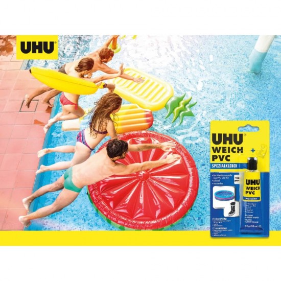 Adeziv pentru PVC Moale Uhu, 30g, Adeziv PVC, Adeziv Uhu, Adeziv pentru PVC Moale, Adeziv PVC Uhu, Adeziv pentru Lipire, Adeziv pentru Reparare, Adeziv Universal Puternic